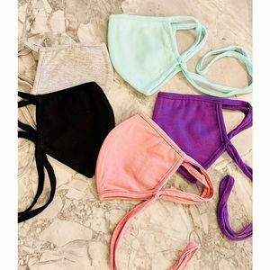 5 pack Moa Moa Face Masks with neck strap